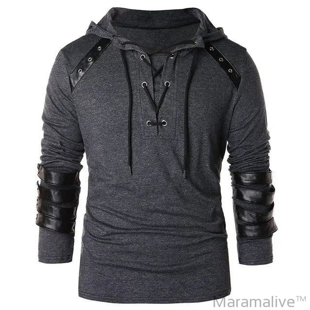 Gothic Steampunk Hooded Sweatshirt