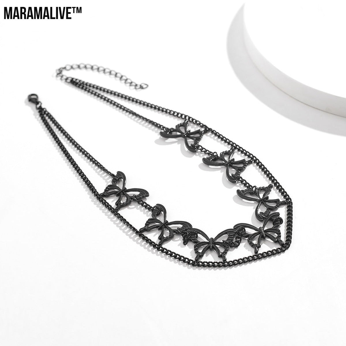 Gothic Style Butterfly Women's Necklace