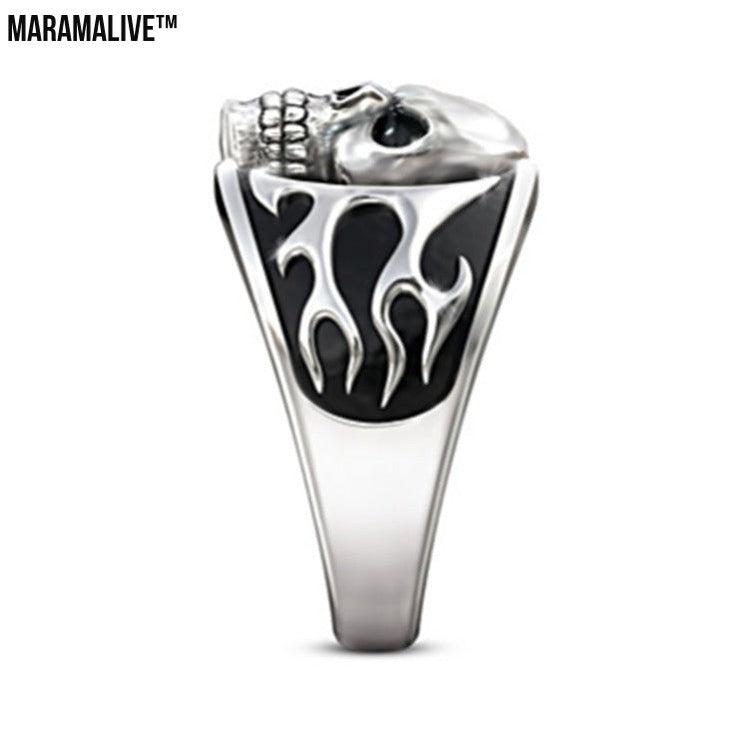 Gothic Style Punk Rock Men's Ring