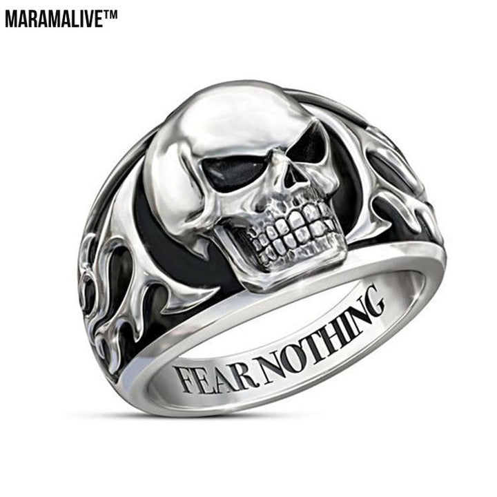 Gothic Style Punk Rock Men's Ring