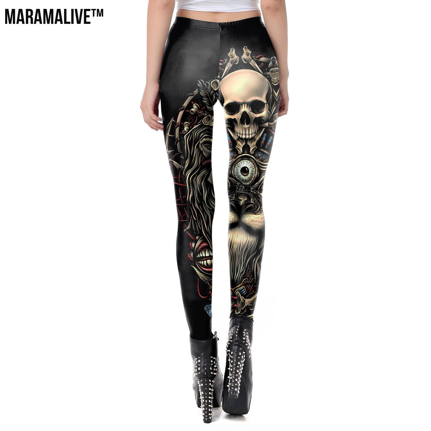 Gothic Women's Leggings - Dark Mystic tight pants