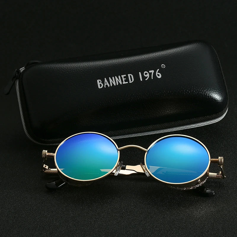 Unique vintage steampunk sunglasses design