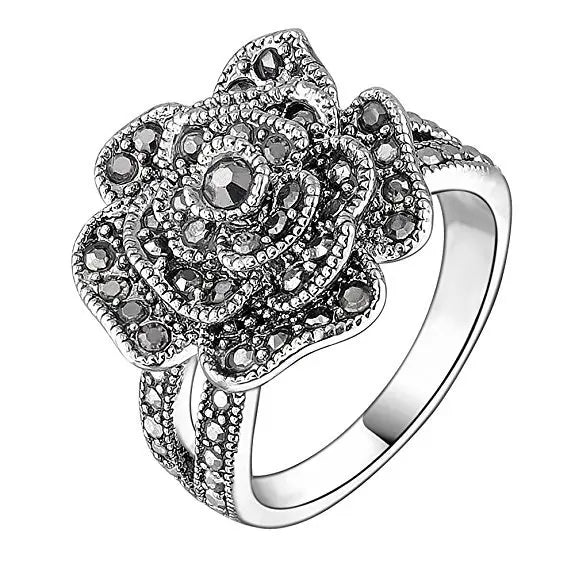 Vintage Floral Rings for Women