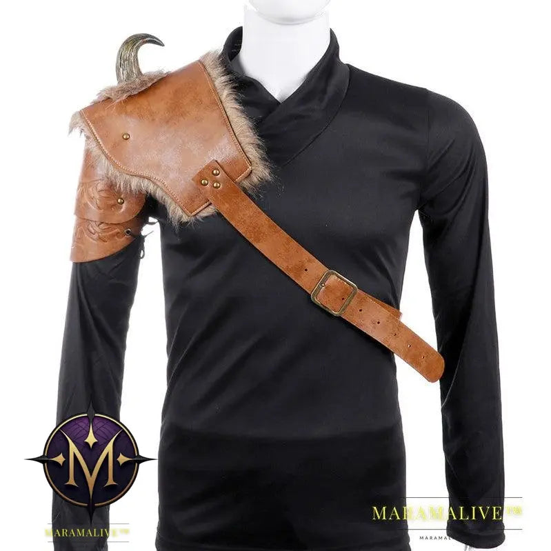 Halloween Cosplay Costume Men's Medieval Viking Armor Shoulder