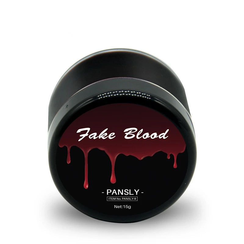 Halloween Gothic Body & Face Paint - Scary Fake Blood Effect, Ideal for Wounds, Bruises, Fake Scars - Dark, Mysterious Carnival Makeup Accessory, 15g