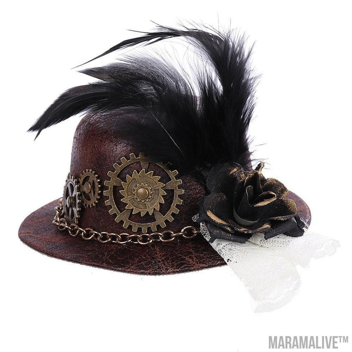 Halloween Gothic Mini Top Hat Steampunk Little Hat