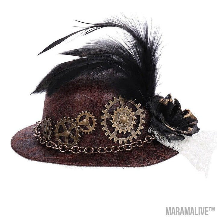 Halloween Gothic Mini Top Hat Steampunk Little Hat