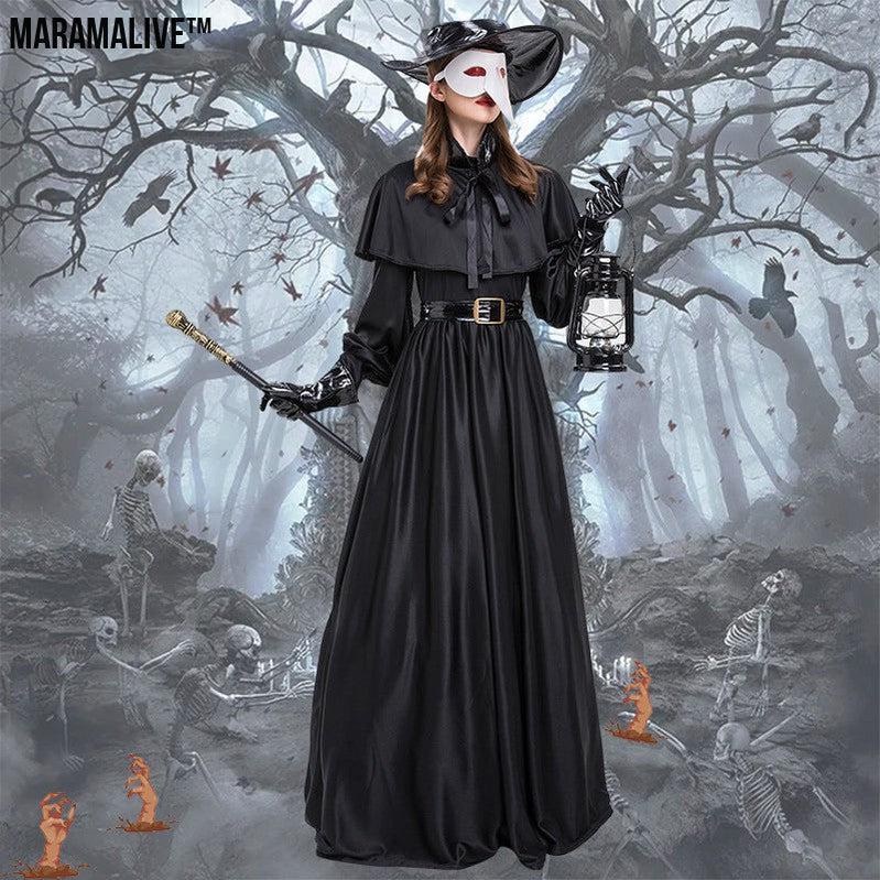 Halloween Medieval Costume Crow Doctor Costume