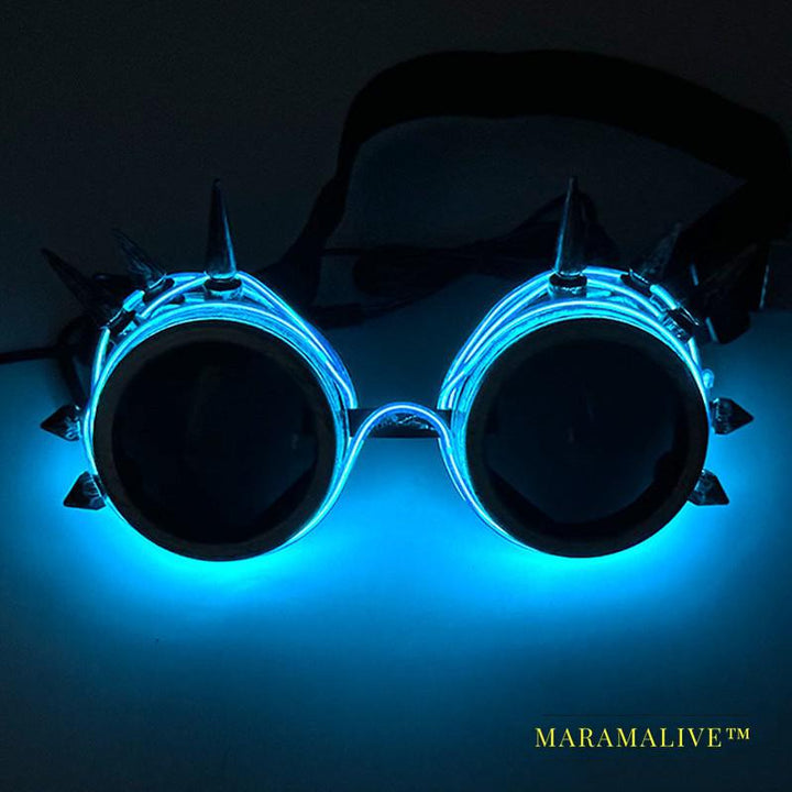 Halloween Retro Steampunk Glasses