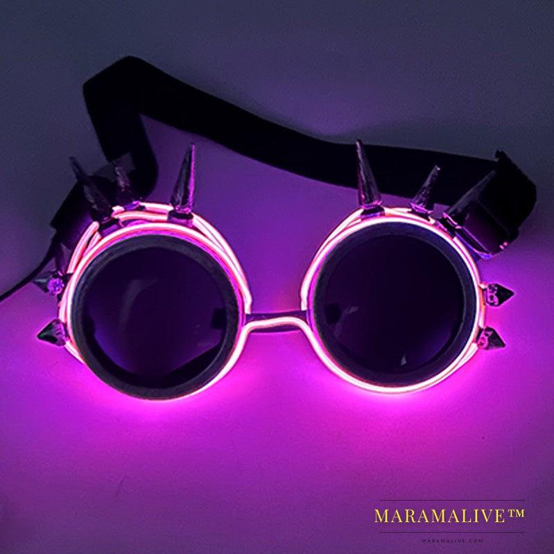 Halloween Retro Steampunk Glasses