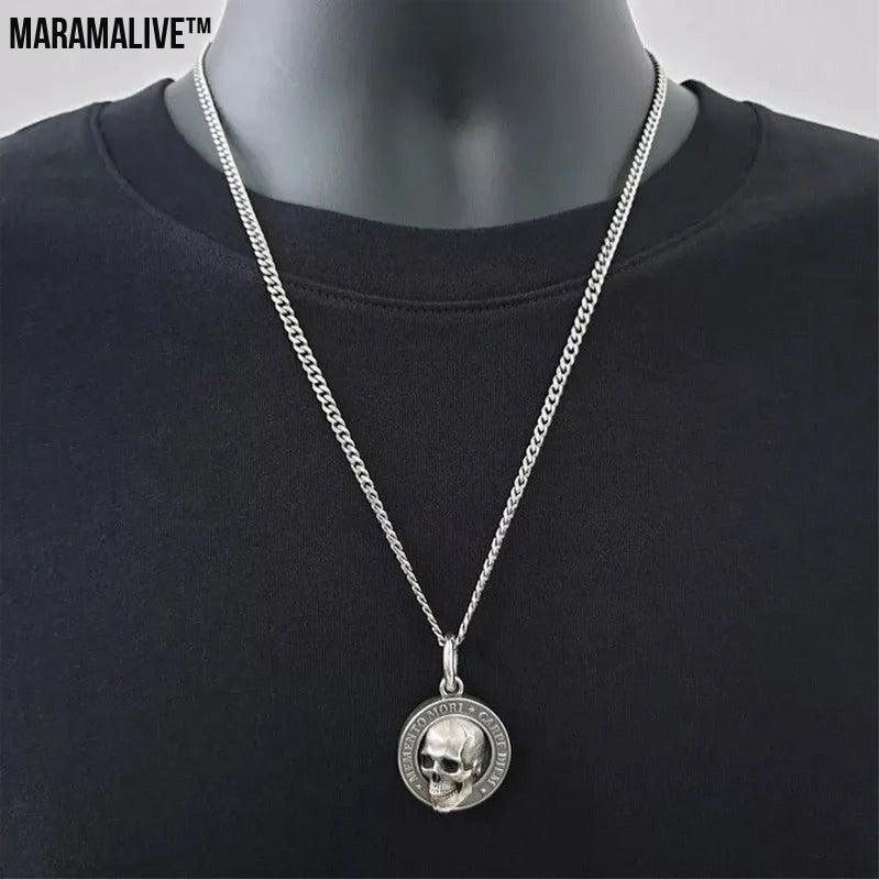 Halloween Skull Necklace Personality