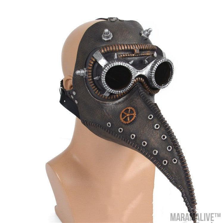 Halloween Steampunk Plague Doctor Beak Mask