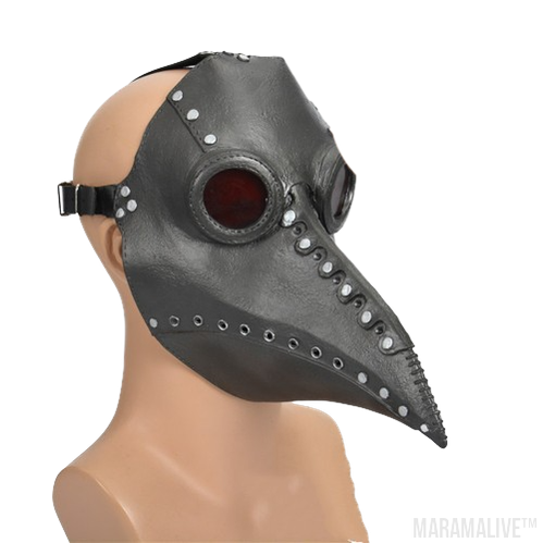 Halloween Steampunk Plague Doctor Beak Mask