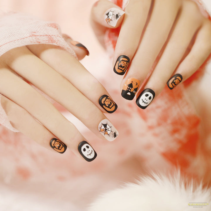 Halloween Wear 3D Stereo Nail Shaped Piece