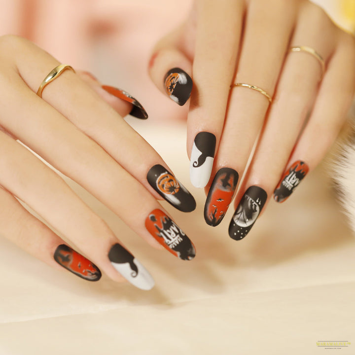 Halloween Wear 3D Stereo Nail Shaped Piece