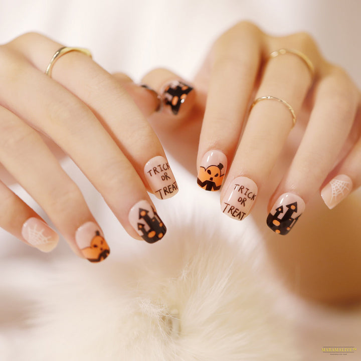 Halloween Wear 3D Stereo Nail Shaped Piece