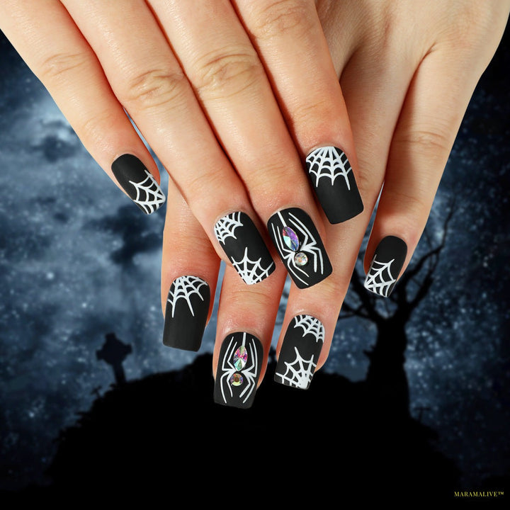 Halloween Wear 3D Stereo Nail Shaped Piece