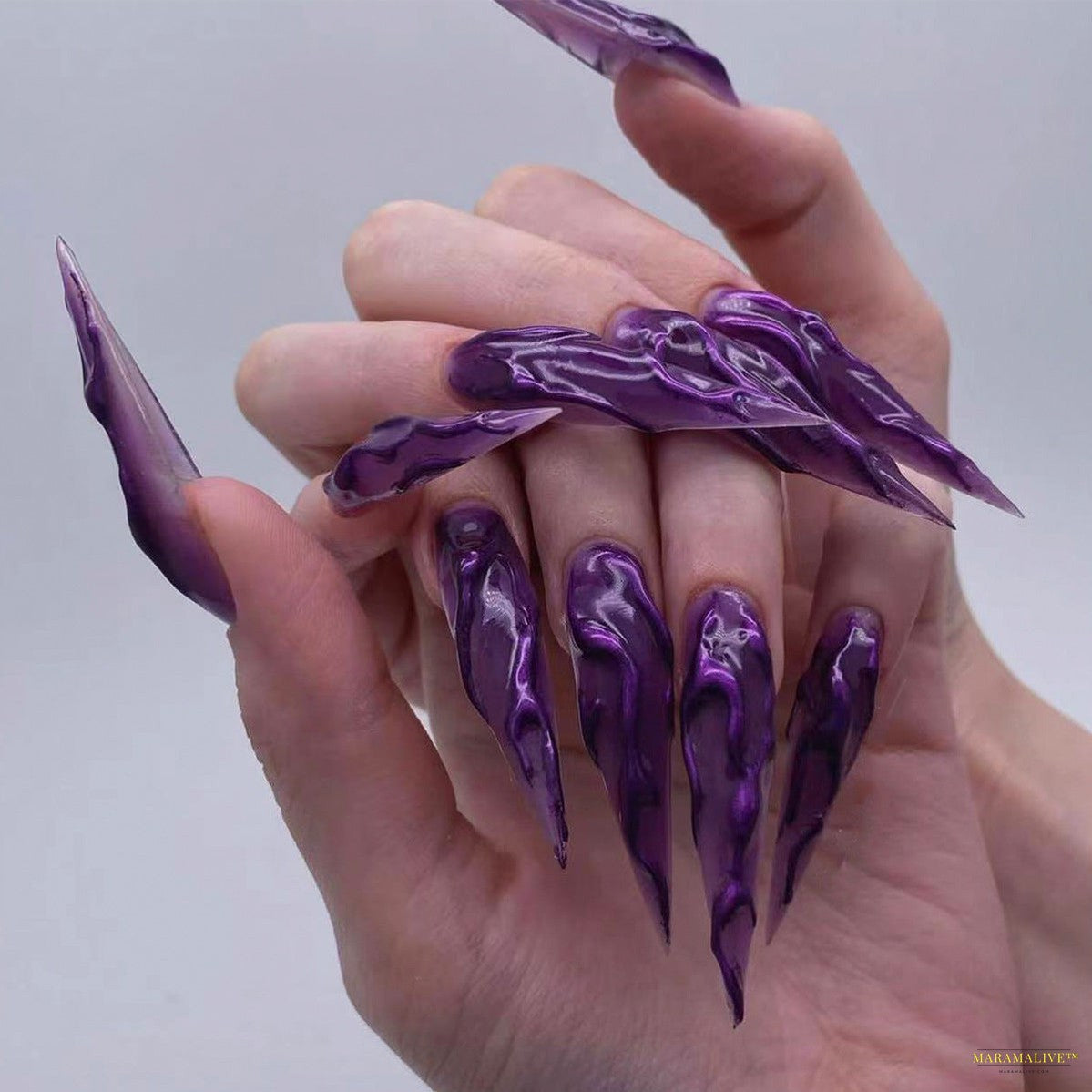 Halloween Wear 3D Stereo Nail Shaped Piece