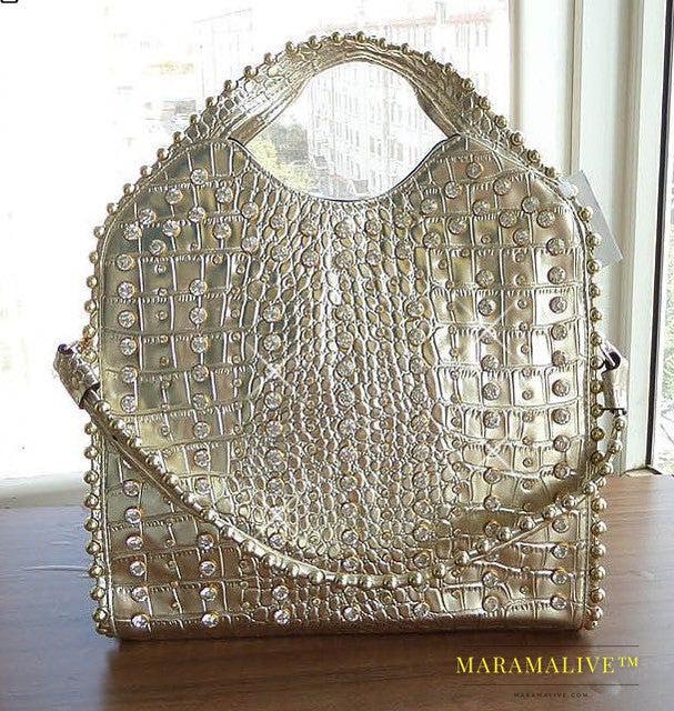 Hand-held Messenger Bag Fashion Diamond Studded Rhinestones