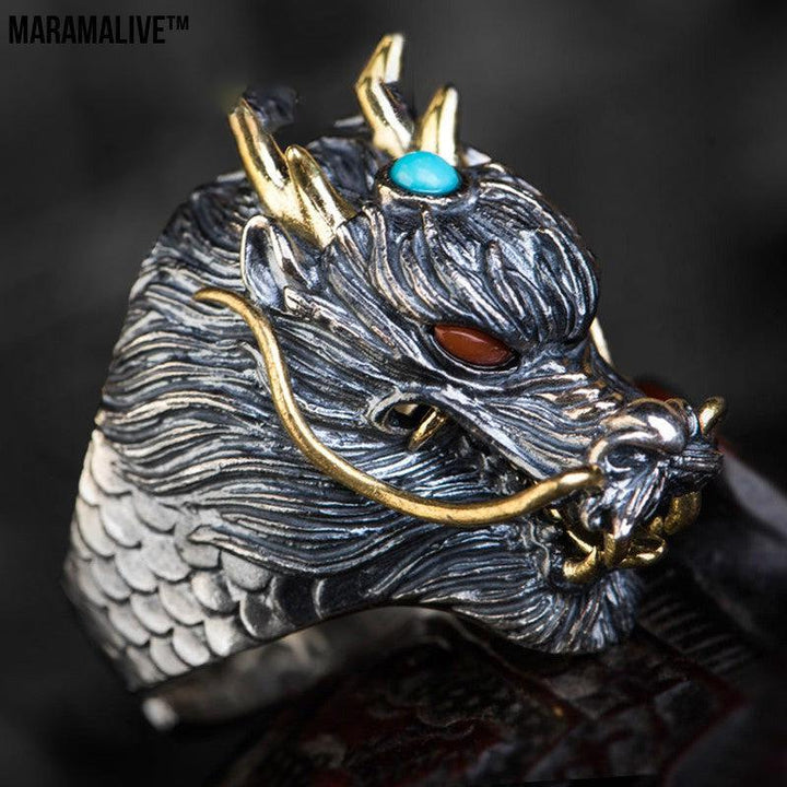 Handmade dragon ring