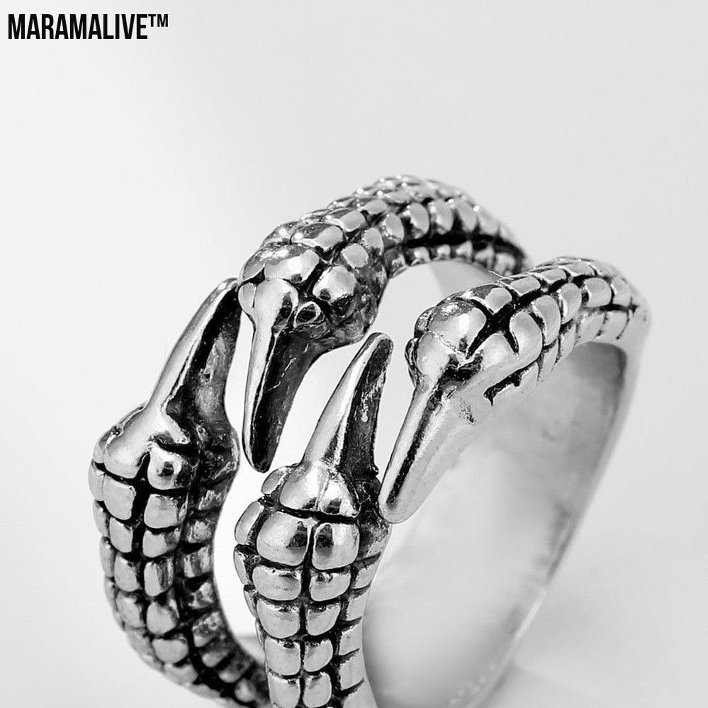 Hip Hop Thick Dragon Claw Ring