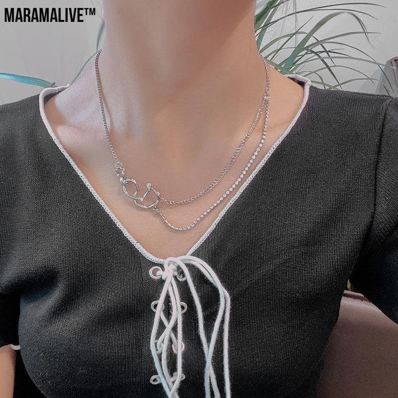 Hip-hop Clavicle Chain Design