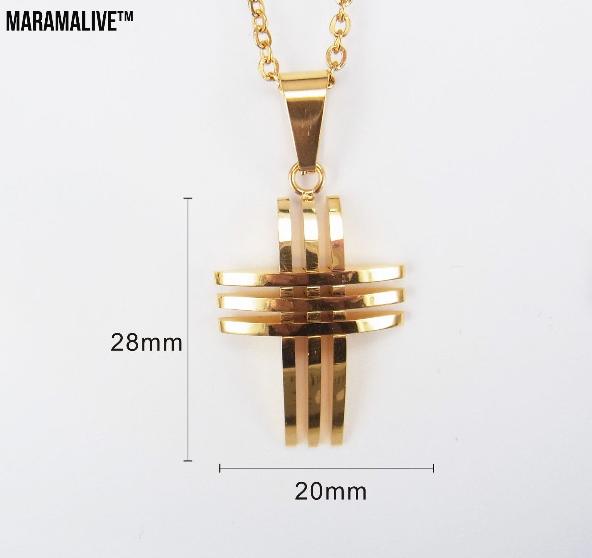 Hollow Cross Personality Men's Jewelry Fashion Trendy Jewelry