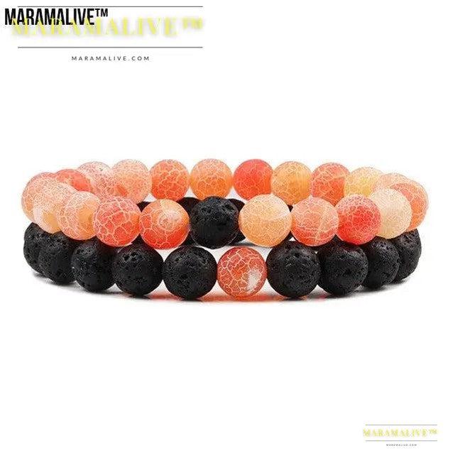 Incredible Natural Crystal Beads Bracelet Great Gift for Yoga Fans