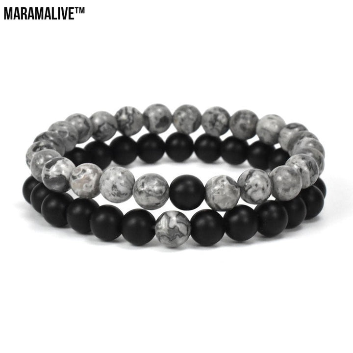 Incredible Natural Crystal Beads Bracelet Great Gift for Yoga Fans