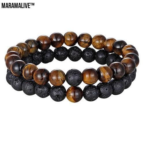 Incredible Natural Crystal Beads Bracelet Great Gift for Yoga Fans