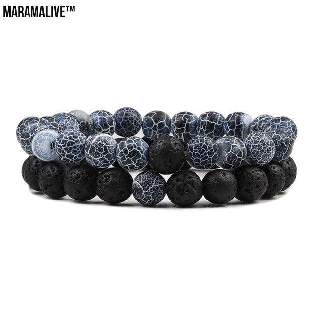 Incredible Natural Crystal Beads Bracelet Great Gift for Yoga Fans