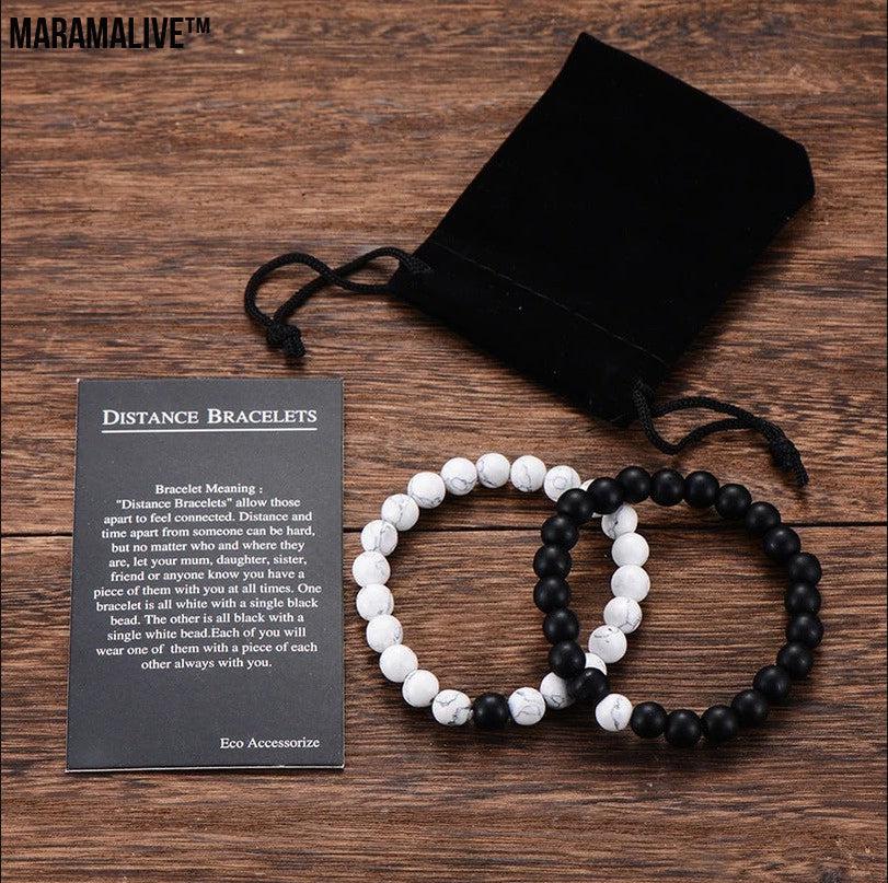 Incredible Natural Crystal Beads Bracelet Great Gift for Yoga Fans