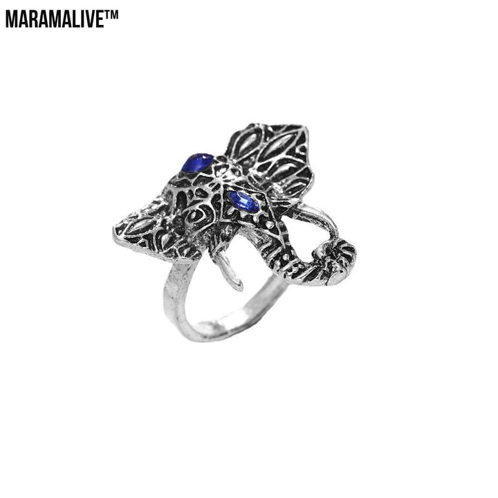 Irregular Dragon Tortoise Love Ring Fashion Tail Ring