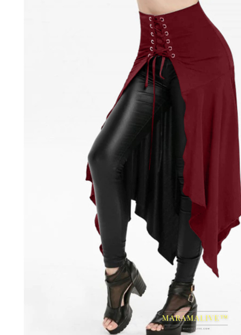 Irregular goth skirt