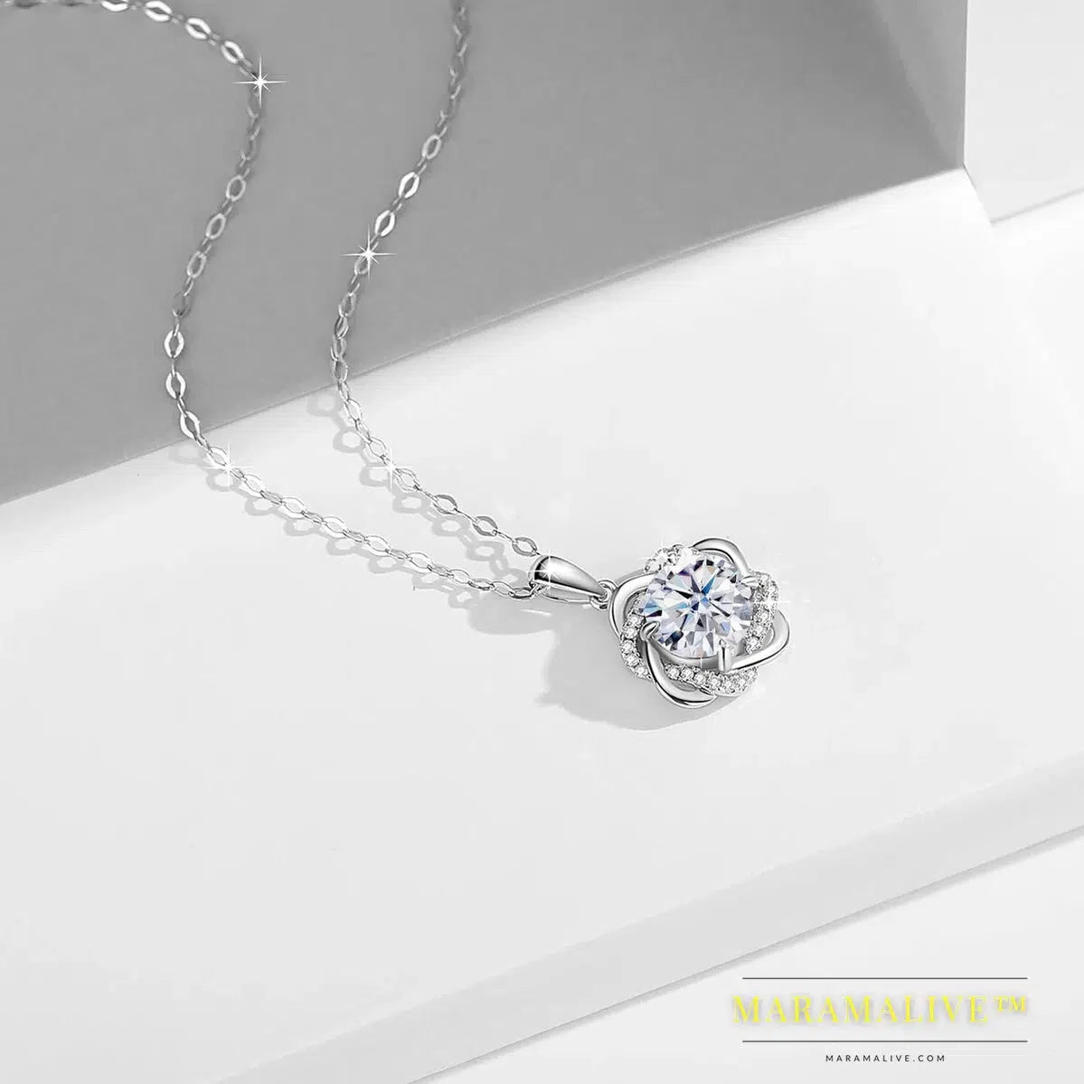 Jewelry Gift Star Of David 3ct Moissanite Necklace Pendant For Women Certified Silver 925 Jewelry 2024 Trending