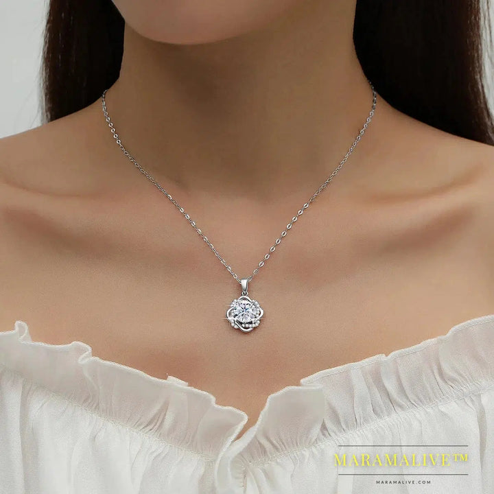 Jewelry Gift Star Of David 3ct Moissanite Necklace Pendant For Women Certified Silver 925 Jewelry 2024 Trending