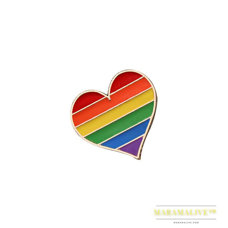 LGBT Rainbow Pride Badge Collection | 9 Styles of Rainbow Pins