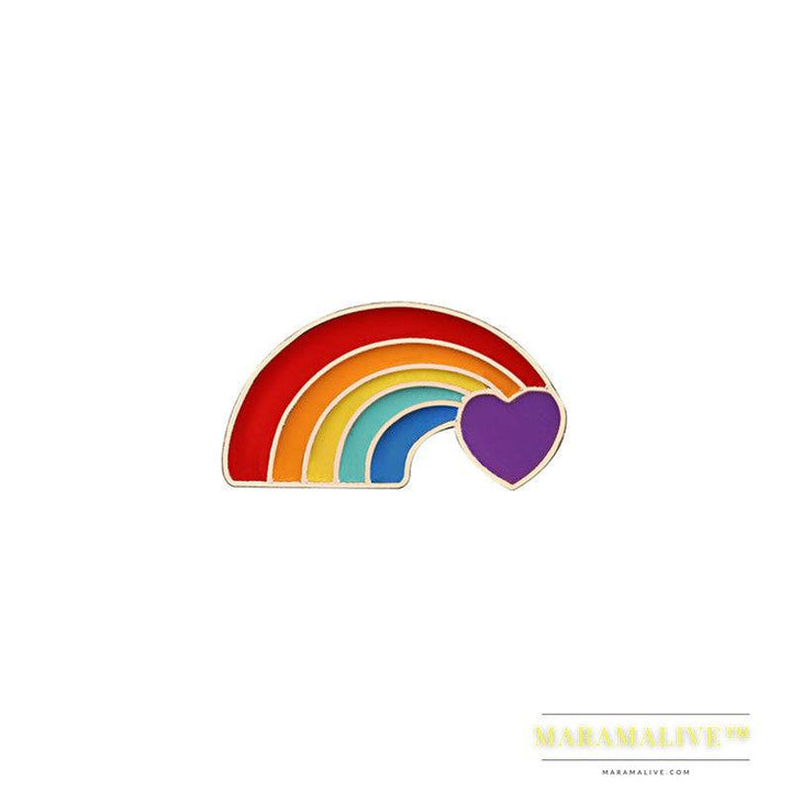 LGBT Rainbow Pride Badge Collection | 9 Styles of Rainbow Pins