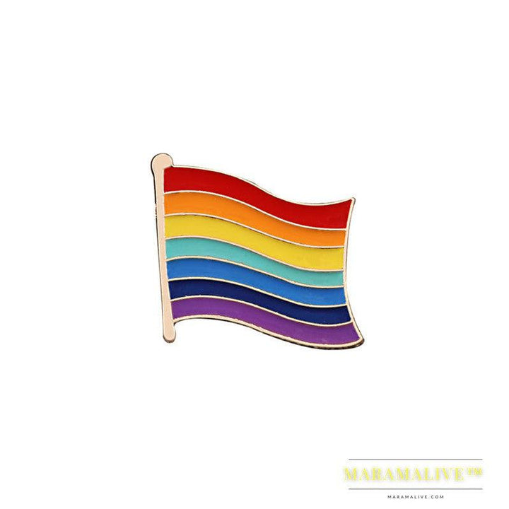 LGBT Rainbow Pride Badge Collection | 9 Styles of Rainbow Pins