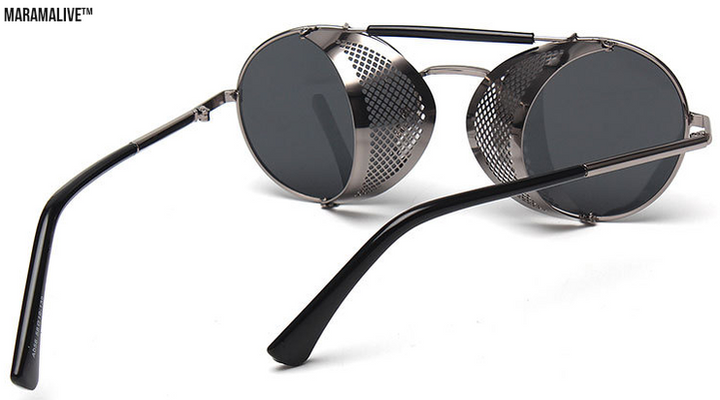 Light brown steampunk sunglasses