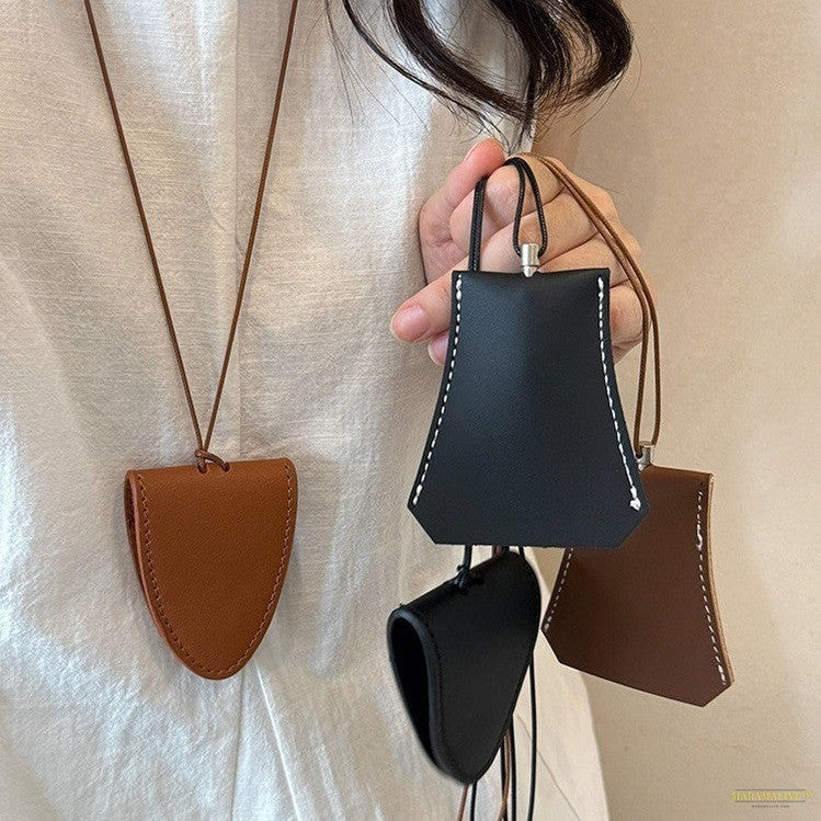 Long Leather Pull Necklace Niche Accessories Maramalive™