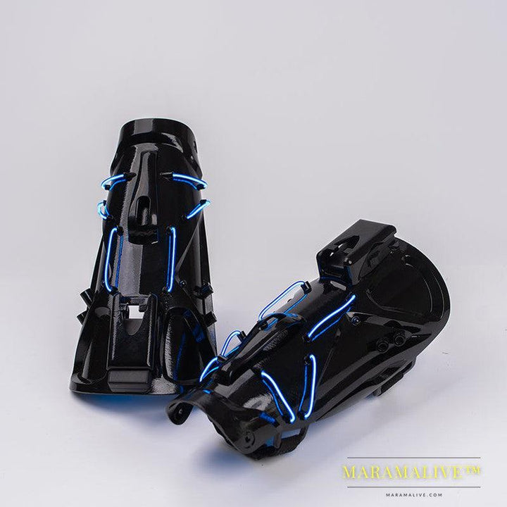 Luminous Black Manipulator Armor Wrist Guard Arm Guard