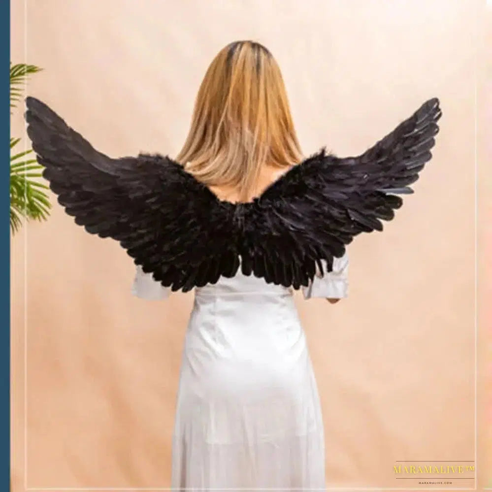 Luxury Angel Feather Wings - Vibrant Holiday Party Decor & Stunning Catwalk Performance Prop