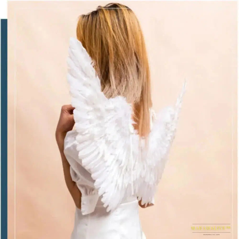 Luxury Angel Feather Wings - Vibrant Holiday Party Decor & Stunning Catwalk Performance Prop