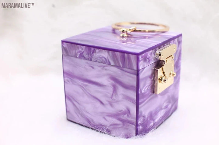 Luxury Designer Handbag Vip High Quality Purple Bags For Women Genuine Brand Fancy Tote Coin Purses Clutches Trend Bags