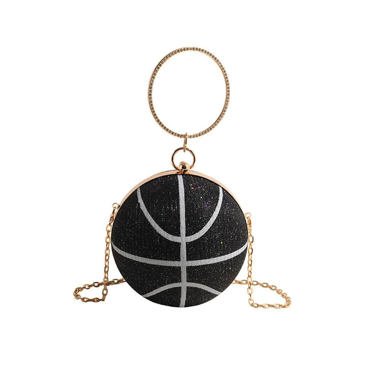 Luxury Diamond Basketball Clutch Bag - Unique, Trendy & Unusual