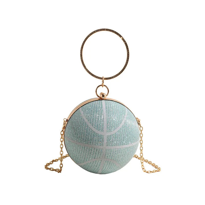 Luxury Diamond Basketball Clutch Bag - Unique, Trendy & Unusual