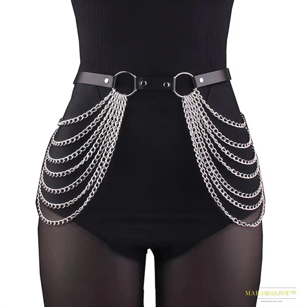 Luxury Gothic Nightclub Halloween Costume - Vibrant Gogo Dance Rave Outfit with Tassel Crystal Bodysuit