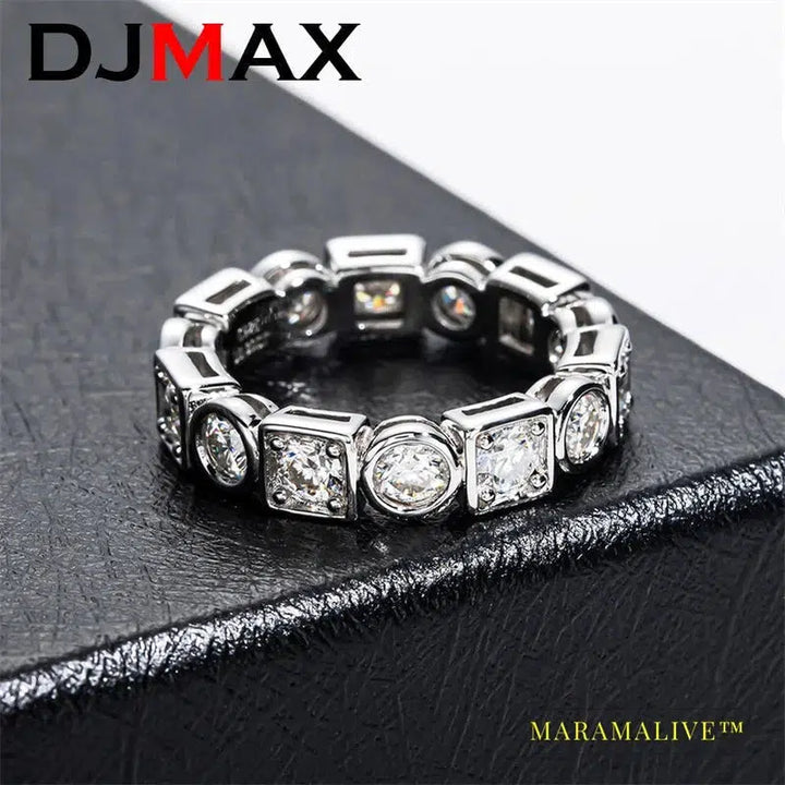 Luxury Moissanite Diamond Rings for Women - Stunning Jewelry