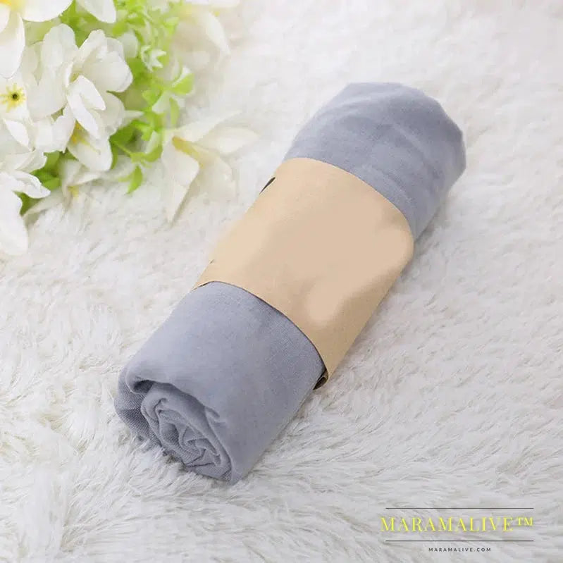 Luxury Scarf Women Candy Colored New Cotton Linen Scarf Solid Color Female Scarf Women Shawls Scarf Beautiful Scarves Gifts